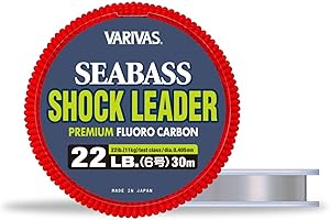 Varivas PREMIUM FLUORO CARBON SEA BASS SHOCK LEADER 30m