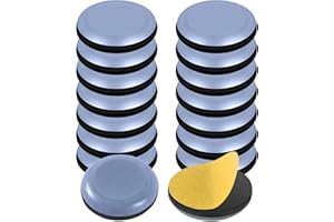GUIGA 16PCS Furniture Sliders and Gliders for Carpet, Self-adhesive Furniture Moving Pads for Moving Furniture Movers Carpet Gliders Glides - 25mm
