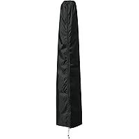 B.PRIME Schutzhülle für Sonnenschirme mit bis 200cm Durchmesser - Abdeckhaube H136cm x B24/26cm - Wasserdicht…