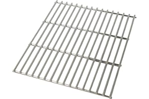 SunshineBBQs Stainless Steel Replacement BBQ Cooking Grill Grate for Gas or Charcoal in Various Sizes - Heavy Duty 6mm Thick Bar (50cm x 33.5cm)