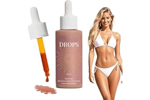CELESTIMINGLE Sunless Tanning Drops to Drink – Oral Bronzing Drops for Gradual Tan, Boost Melanin Naturally, Enhance Skin Tone Without Sun Damage, for All Skin Types – 60ml (C)