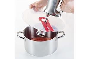 JWTHEE Mixing Bowl Splatter Guard, Silicone Mixing Bowl Splatter Screen Guard Hand Mixer Splatter Guard Silicone Splatter Cover for Egg Bowl