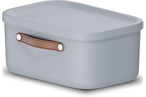 Rotho Maloja Storage box 12 l, Plastic (PP recycled), 12 (39.5 x 26.5 x 17.7 cm)