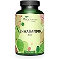 ASHWAGANDHA BIO Vegavero® | 670 mg per capsula | con il 2% di Withanolidi | SENZA ADDITIVI | Ashwagandha polvere di Withania 