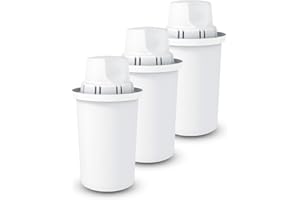 Dafi | Filtres Standard Classic | Améliorent le goût et la qualité de l'eau | Cartouche Filtrante, Remplacement pour Brita Classic, pour Carafes | Préviennent les calculs rénaux | Lot de 3 pcs.