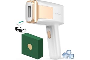 HAUTALL IPL Hair Removal Device, 3-in-1 Functions, Long Lasting & 30% Faster & Painless, at Home Laser Hair Removal Device for Women and Men, 2 Flash Modes & 5 Energy Levels, Corded Use