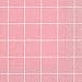 Produktbild 20 Lunch Servietten Karo rose (Home square rosé) 33x33