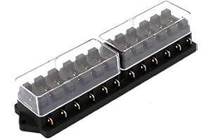 Mintice™ Samochód samochód samochód 12-drożny układ standardowy ATO skrzynka bezpieczników uchwyt blokowy 12 V 24 V