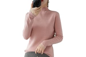 YTR6RTW Half Turtleneck Cashmere Sweater Women Winter Cashmere Jumpers Knit Female Long Sleeve Thick Loose Pullover