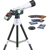 VTech - Multimedia Telescope Space Adventures, Stem Learning | From 7 years, Color Display, +200 Photos and Videos of NASA, 4