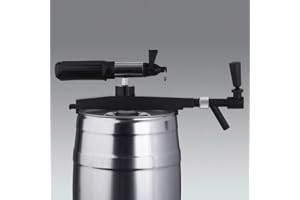 Profi Tap med CO2 Automatik för 5 Liters Partyfat ÖlFat Zapfanläggning - Optimalt Tryck, Bästa Smak, Hållbar Design för Hemmatappning