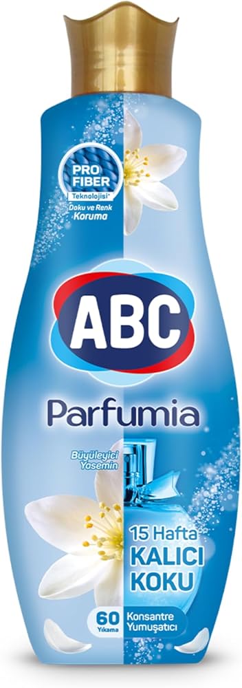ABC DETERJAN Parfumia Konsantre Yumuşatıcı Büyüleyici Yasemin (Mavi) 1440 Ml