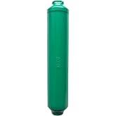 Remineralizing post-filter for reverse osmosis equipment. Reduces the acidity of water and provides beneficial minerals for h