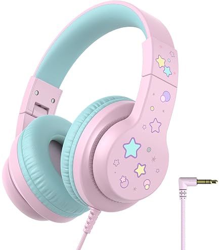 Cuffie Per Bambini IClever Sicure E Colorate Con Limite Volume 85/94 DB | Jack 3.5 Mm - 5
