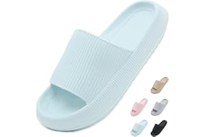 Yohoda Badeschuhe Damen Cozislides Original Slippers Herren Super Weich Wolken Hausschuhe rutschfeste Badelatschen Sommer Cloud Slides Dicke Sohle Badeschlappen Gr.36-47
