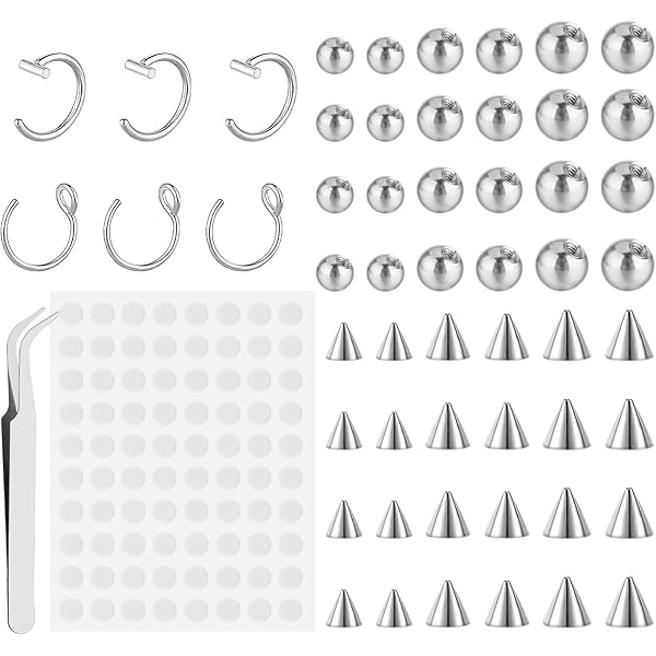 Set Acryl Lichtgevende Staaf Lip Neus Septum Oorbel Stud Body Piercing Sieraden kopen vanaf een prijs van 1.57