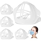 3D Bracket for Comfortable Mask Wearing | Silicone Mask Inner Support Frame | Keep Fabric Off Mouth to Create More Breathing 