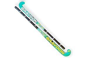 Graydon Bastone da hockey con protezione in fibra di vetro per junior e senior