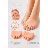 Ayak Beş Parmak Ayırıcı Metatarsal Ped 2 ADET Ayak Nasır Koruyucu Halluks Valgus Desteği &Ouml;n Ayak Pedi Ayak G&ouml;mleği