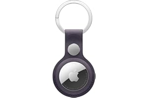 Apple Portachiavi AirTag in tessuto FineWoven - Viola mezzanotte ​​​​​​​