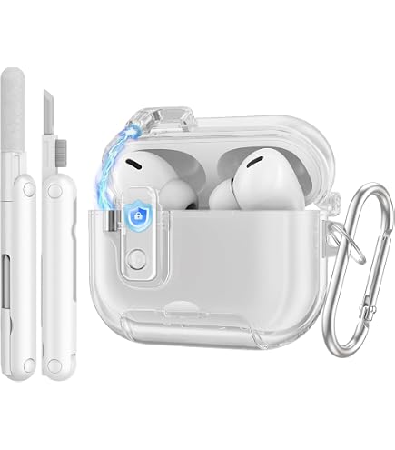 Custodia per Airpods 3 con Portachiavi a Conchiglia, Colorato Scintillio Glitter Custodia per Airpods 3 con Portachiavi a Conchiglia, Colorato Scintillio Glitter