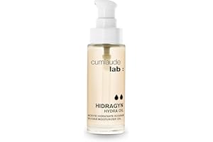 Cumlaude Lab - Hydra Oil, Aceite Hidratante Íntimo Biotecnológico 100% Natural, con Aceite de Oliva, Girasol, Argán, Glycirryza y Shiunko, Hidrata y Regenera la Zona Íntima Externa - 30 ml