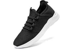 FUJEAK Women Shoes Trainers Running Walking Slip on Ladies Gym Trainer Comfortable Shoes Fitness Jogging Sports Outdoor Sneakers Mesh Casual Lightweight Breathable