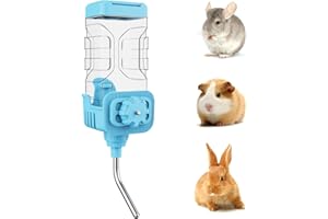 SEPTILLAR Borraccia Acqua per Piccoli Animali, 900ml Automatica Acqua Beverino Conigli Porcellini D'india Criceto Furetti Chinchilla Gabbia Dispenser Acqua