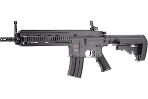 UMAREX Eléctrica Airsoft - pistola rápida de fuego carabina HK 416C con las baterías, el barril de metal - espesor de 0,5 julios