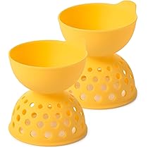 Pocheuse à Oeufs Au Bain Pocheuse à œufs RÖSLE - Acier Inox 18/10 - Revêtement Anti-adhésif ProSlide - Pour œufs Pochés Parfaits Oeuf Poché Ustensile