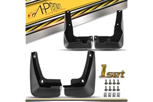 APM-AUTOTEILE 4 x Splash Guards Front and Rear Compatible with 3 Series E90 E91 2008-2012 Saloon Estate