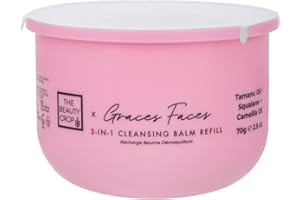 The Beauty Crop Graces Faces Cleansing Balm Refill - Nourishing & Hydrating, All Night Hydration, Suitable For All Skin Types, Vegan Friendly - 100 ml