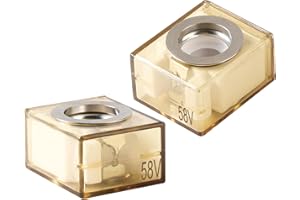 GLOSO Fusible de batterie évalué pour bateau Terminal fusible de batterie Protégé contre l’allumage imperméable camion voiture 58V 175 ampères 2 paquets IPBF