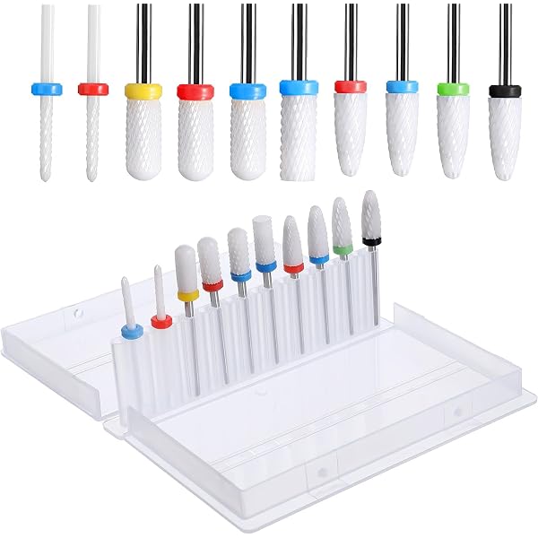 1 Stück Nagelbohrer-Aufsatz Keramik – Raketenkopf Für Elektrische Maniküre, Perfekt Für Naturnägel & Kunstnägel!