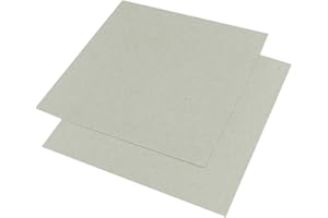 OUNONA 2 Pcs Remplacement Mica Plaques pour Four À Micro-Ondes 13 x 13 cm