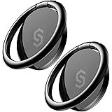 Syncwire mobiltelefon fingerhållare Smartphone ring [2 delar] Mobiltelefon ring [360 graders rotation] Mobiltelefon ring av m