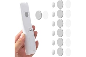 Encuryna 6 sztuk magnetycznych uchwytów na pilota zdalnego sterowania, mocny magnetyczny uchwyt ścienny, pilot zdalnego sterowania, uchwyt ścienny, magnetyczny uchwyt na pilota zdalnego sterowania