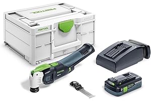 Festool Akku-Oszillierer OSC 18 HPC 4,0 EI-Plus VECTURO (mit Akkupack, Schnellladegerät, Universal-Sägeblatt), im Systainer