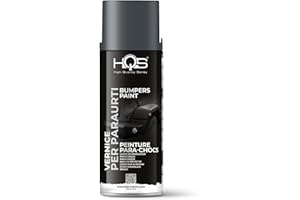 HQS High Quality Spray Bombe aérosol 400 ml Para-Chocs, Anthracite