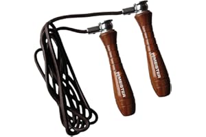 Meister MMA Pro Swivel Gewichtetes Speed Rope – Premium Leder