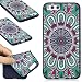 Produktbild Mi6 Hülle, Carols Xiaomi Mi6 Handyhülle , Xiaomi Mi6 Schutzhülle ,TPU Silikon Hülle / Case / Cover / Handytasche für Xiaomi Mi6 ,Schützend/Weich/Ultra Hybrid/Schock Absorption/Kratzfest Backcover Handyhülle TPU Case für für Xiaomi Mi6 - Totemblume