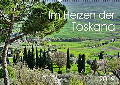 Im Herzen der Toskana (Wandkalender 2019 DIN A2 quer): Genuss pur in göttlicher Landschaft (Monatskalender, 14 Seiten ) (CALVENDO Orte)