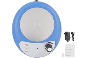 VIAGASAFAMIDO Agitador Magnético, Mini Puede Ser Placa Calefactora, Placa Calefactora de Cerámica de Alúmina, Agitador Magnético de 2000 Ml(Enchufe europeo)