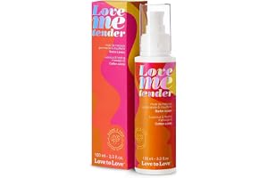 LOVE TO LOVE VE Love Me Tender, välsmakande och värmande massageolja, sockerwatt, 100 ml