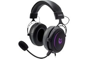 Oversteel ELECTRUM - RGB Gaming-Kopfhörer, Headset mit Mikrofon, 7.1 Virtual-Sound
