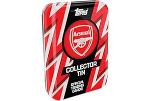 TOPPS 2025/26 Arsenal Collector Tin - contains 35 cards including LE's and parallels!