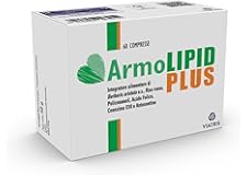 ArmoLIPID Plus Integratore Alimentare con Riso Rosso, Policosanoli, Acido Folico, Coenzima Q10 E Astaxantina e Berberis Arist