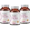 Berryheal Under The Skin | Sea Buckthorn Oil, L-Glutathione, Hyaluronic Acid & Vitamin C | Vegan | 90 Capsules | Optimal Pack- 90 Day Regimen | Collagen Booster | Skin Hydration & Anti-Wrinkles