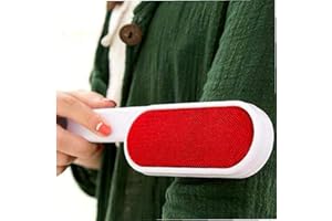 VANSTART 1pc Double Face Anti-Peluches Brosse pour Velour Surface Toutous Poussière Lint, Toilettage pour Animaux Accessoires 26 * 6 * 3cm