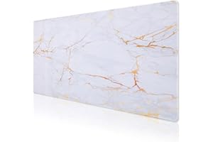 DOBAOJIA Tapis de Souris Gaming XXXL 900 x 400mm, Sous Main de Bureau, Tapis de Clavier et Souris, Tapis d’Ordinateur Bureau, surface anti-débordement et base antidérapante